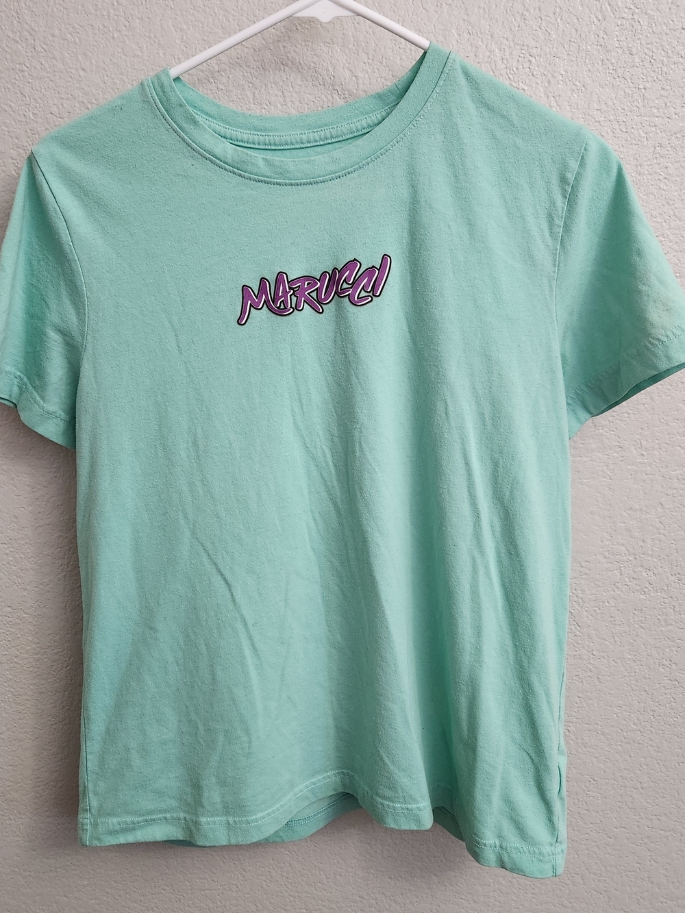 Marucci baseball Boys Mint Green Short Sleeve Graphic Tee